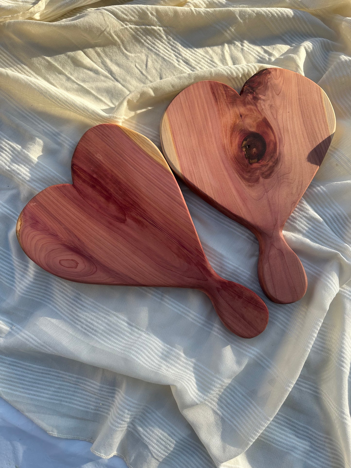 Heart Charcuterie Board with Handle